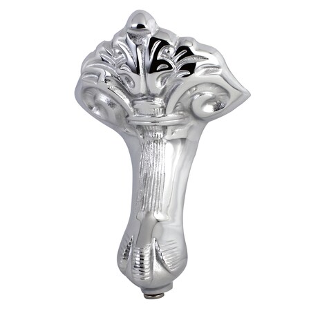 Aqua Eden NHVCTZB1 4 Pieces (Set) Bourbon Tub Feet, Polished Chrome NHVCTZB1